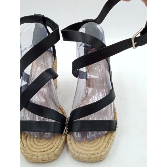 Vince Camuto Shoes Women’s Size 8M Wedges Leather Strappy Gladiator Sandals - Picture 6 of 13